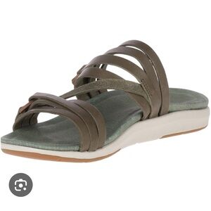 Merrell Kalari Shaw Slides /Olive Green